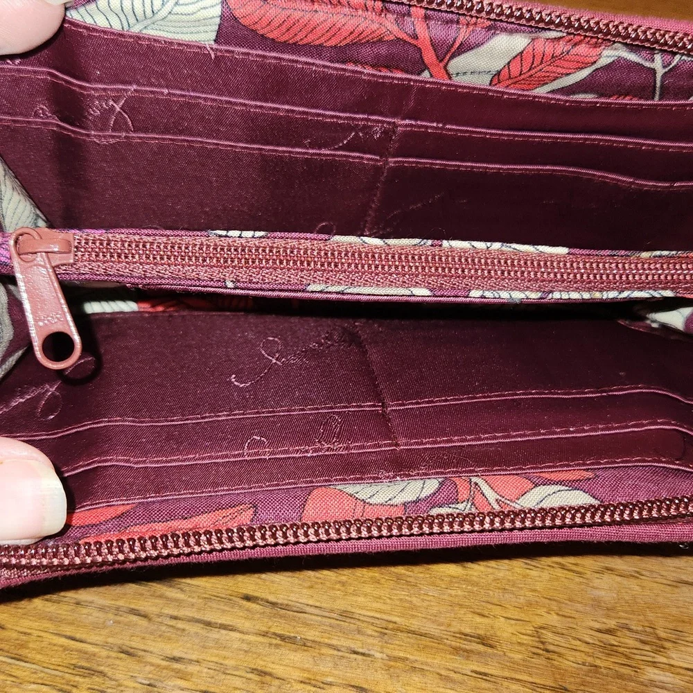Vera Bradley Zip Around Closure Wallet